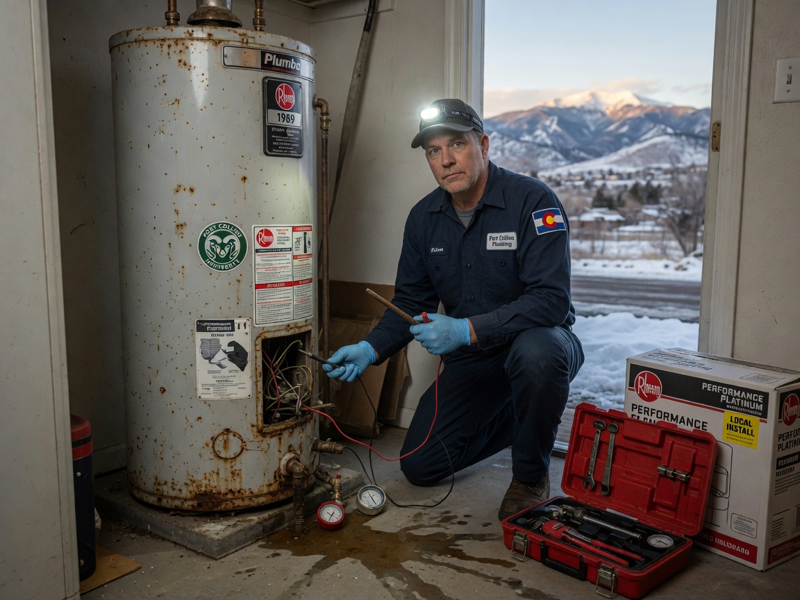 Water Heater Repair or Replacement in Fort Collins?