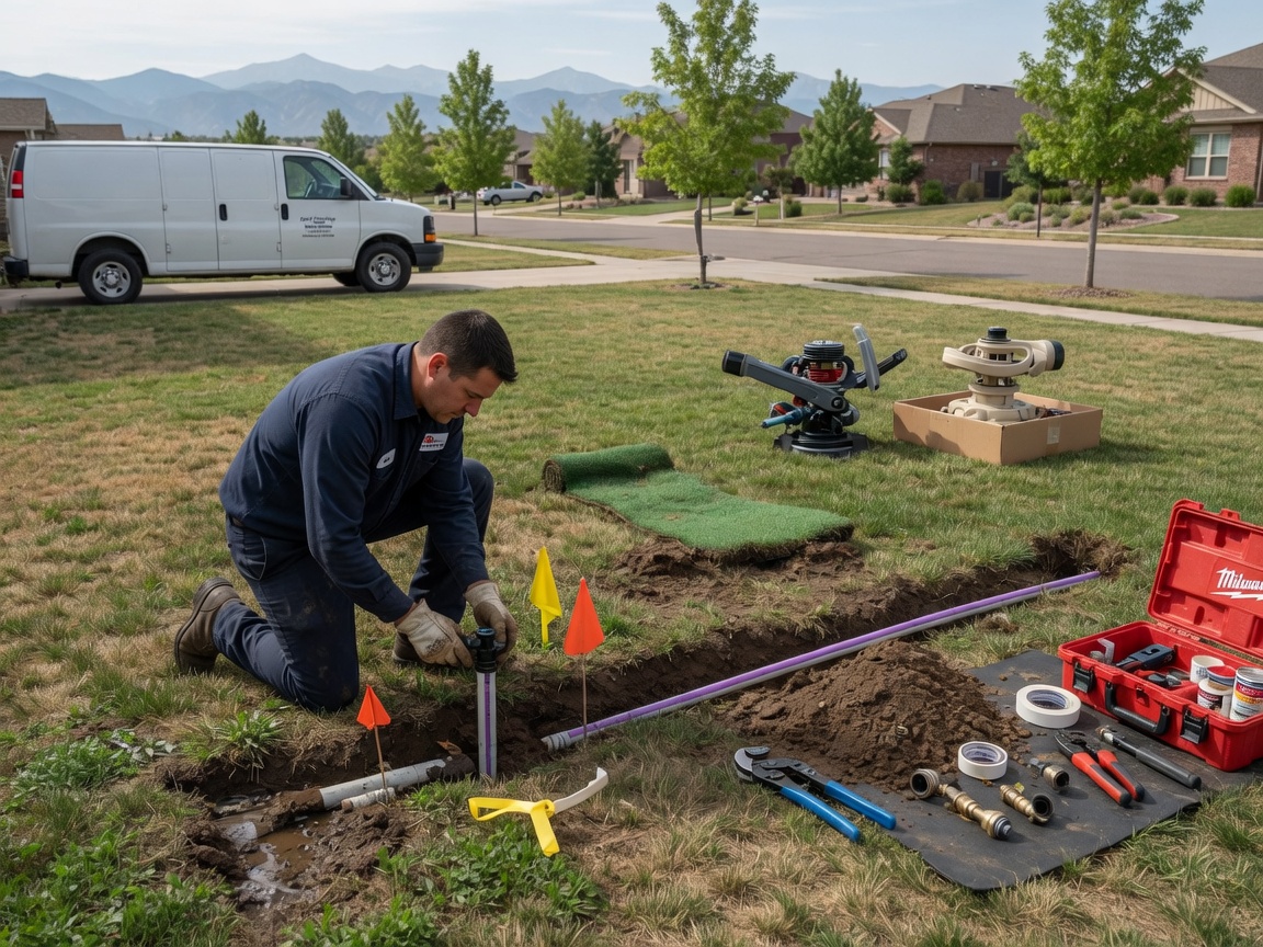 Sprinkler Repair in Fort Collins